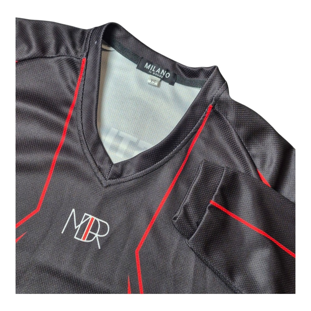 Milano Di Rouge Men's XS Hustler 26 Long Sleeve Gradient Jersey Style Streetwear